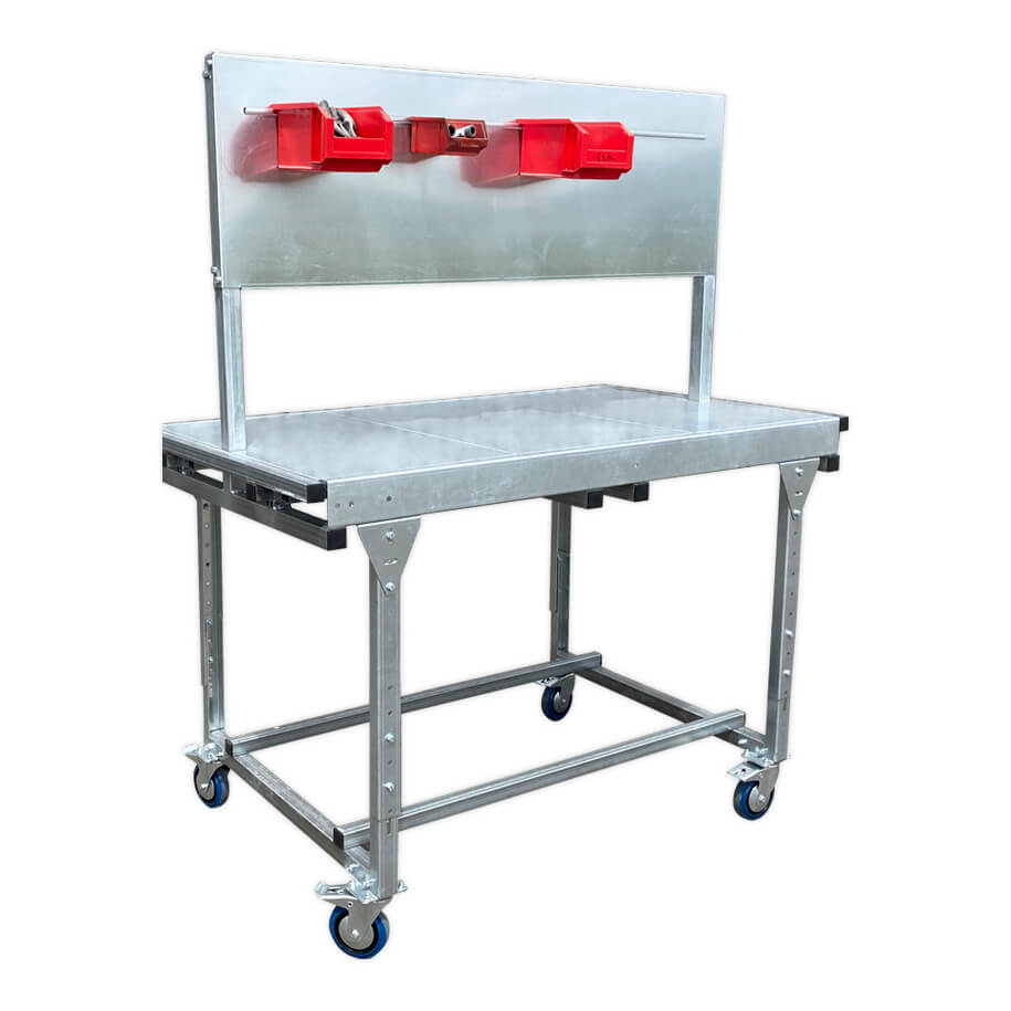 Poste de travail extensible