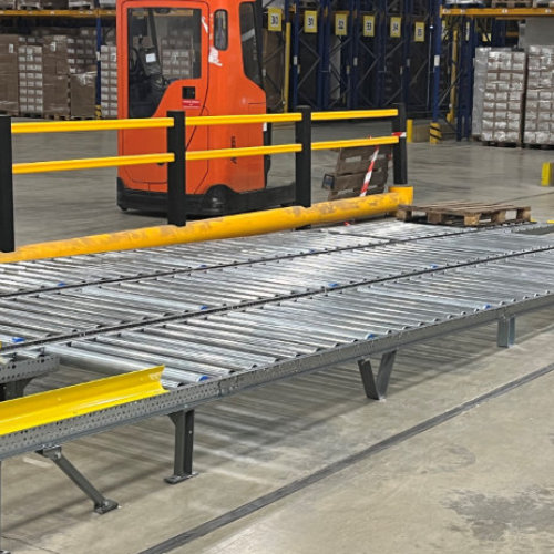 convoyeur rouleaux gravitaires