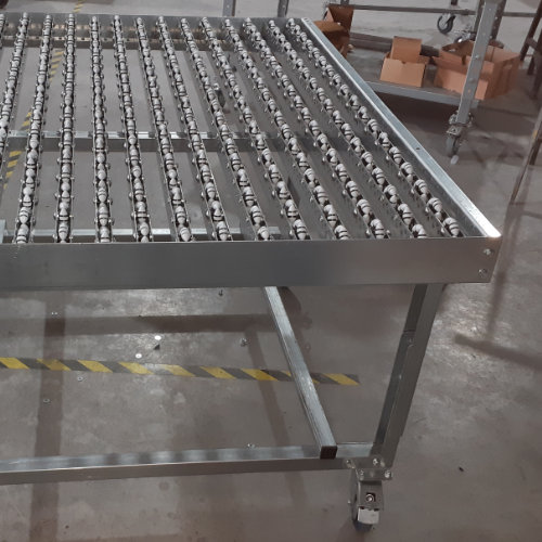 Table à Galets omnidirectionnels